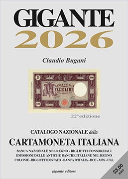 Catalogo GIGANTE 2026 Cartamoneta Italiane